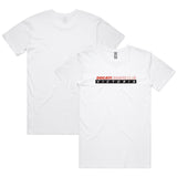 DOCV BAND WHITE - MENS TEE