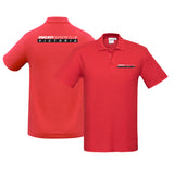 DOCV BAND WHITE - MENS POLO