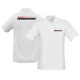 DOCV BAND WHITE - MENS POLO