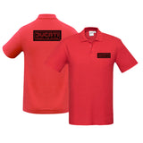 DOCV 80S RED - MENS POLO