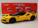 BBurago Ferrari Race & Play 1:24 2023 Ferrari SF-90 XX Stradale - Yellow
