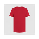 FERRARI SF KIDS LARGE SHIELD TEE CHERRY