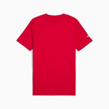 Ferrari Race Coloured Big Shield Men's Tee - Red