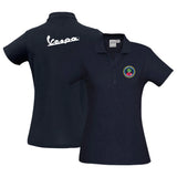VESPA CLUB SUNSHINE COAST - WOMENS POLO SHIRT