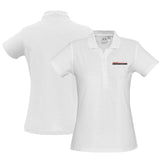 DOCV BAND WHITE - WOMENS POLO
