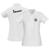 VESPA CLUB SUNSHINE COAST - WOMENS POLO SHIRT