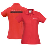 DOCV BAND WHITE - WOMENS POLO