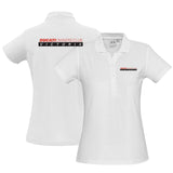 DOCV BAND WHITE - WOMENS POLO