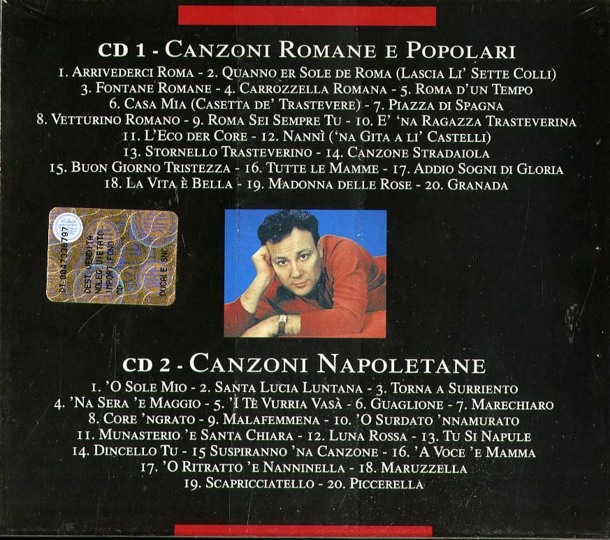 CLAUDIO VILLA  - CANZONI POPOLARI ROMANE  (2CD)