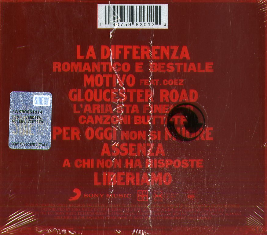 GIANNA NANNINI - LA DIFFERENZA – Forza Italia