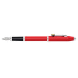 Ferrari Century II Glossy Rosso Corsa Red Lacquer Fountain Pen with Stainless Steel Nib [Medium]