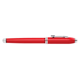 Ferrari Townsend Glossy Rosso Corsa Red Lacquer Fountain Pen with Two-Tone Rhodium-Plated Solid 18KT Gold Nib [Medium]
