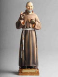 Padre Pio Resin Statue - 23CM