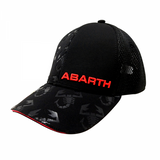 Abarth Cappello Estivo Visiera Curva - Black Cap