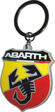 ABARTH SOFT TOUCH SHIELD KEY RING