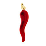 Lucky Pendant Horn 42 mm with Red Enamel in SILVER 925
Galvanic Gold