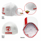 Abarth Cappello Visiera Piatta - Flat Cap White