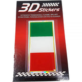 3D Sticker Bandiera Italia 75X40 mm