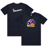 VESPA GIRL- MENS TEE