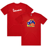 VESPA GIRL- MENS TEE