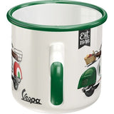 Nostalgic-Art Enamel Mug Vespa Italian Legend