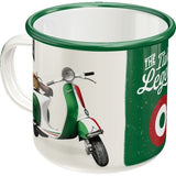 Nostalgic-Art Enamel Mug Vespa Italian Legend