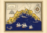Liguria Map 1941