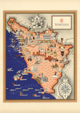 Toscana Map 1941