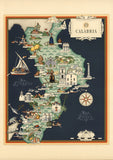 Calabria Map 1941