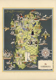 Sardegna Map 1941