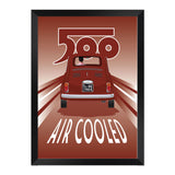 500 Air Cooled red 1970s Print