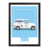 500 Giardiniera Van 4 1970s Print