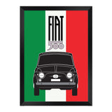 500 Italian Flag 1970s Print