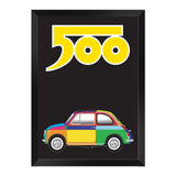 500 Multi-Colour 2 1970s Print