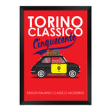 500 Torino Classic Firenze 1970s Print