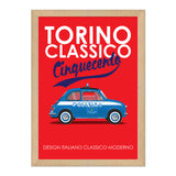 500 Torino Classic Polizia 1970s Print