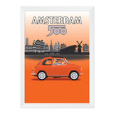 500 Amsterdam 1970s Print
