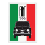 500 Italian Flag 1970s Print