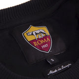 AS Roma Black Out Retro Logo Sweater