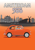 500 Amsterdam 1970s Print