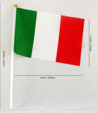 ITALIA SMALL WAVE FLAG BANDIERA