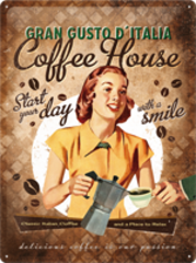 Coffee House Sign - Large (Size: 30x 40cm)