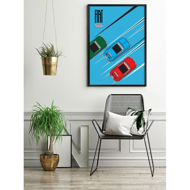 500 Three 1970s Print