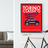 500 Torino Classic Carabinieri 1970s Print