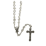 GLASS AUR BOR ROSARY CRYSTAL