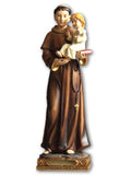 ST ANTHONY RESIN STATUE - 30CM