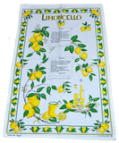 TEA TOWEL STROFINACCIO COTONE LIMONCELLO