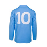 1986-87 NAPOLI 10 MARADONA - LONG SLEEVE HOME JERSEY - NR (LIMITED EDITION) BUITONI