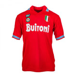 1987-88 NAPOLI 10 MARADONA - RED JERSEY - NR (LIMITED EDITION) BUITONI