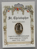 PATRON ST PINS- SAINT ST CHRISTOPHER